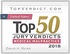 Logo Recognizing Inland Empire Law Group's affiliation with Top Jury Verdicts Med Mal